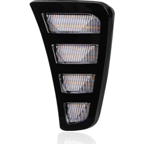 Goodmolds Hot Sales Car Headlight Daytime Running Light Fit For KIA Pegas Soluto 2018 2019 Daylight Fog Lamp DRL LED Front Light