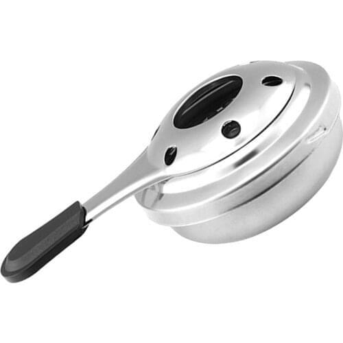 Mini Fondue Alcohol Burner Portable Stainless Steel Heating Tool Chocolate Cheese Hot Pot Stove for Outdoor Accessories