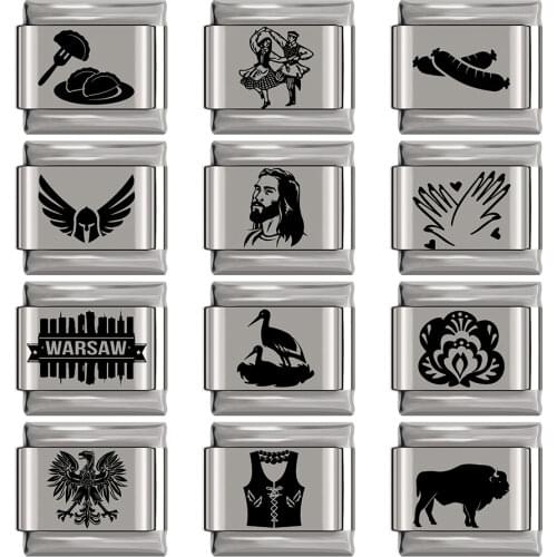 Hapiship Fashion Original Daisy Women Men Bracelet Charm Fit 9mm Bracelet For Women Femme Stainless Steel Jewelry Making DJ115