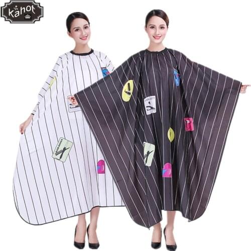 Salon Professional Hair Styling Cape Adult Stripe Printing Hair Treatments Hair Cutting Coloring Barber Hairdressing apron cape