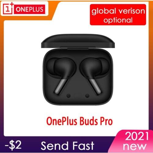 OnePlus Buds Pro TWS Earphone Adaptive Noise Cancellation LHDC 38 Hours Battery IP55 Water Resistance For Oneplus 9 Pro 9R