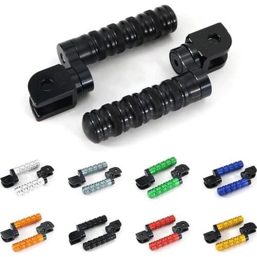 Motorcycle Front Foot Pegs Footrest Adjustable Fit For Honda CB125R CB1000R CB600F HORNET CB650F CBF1000 CBR650F CBR250R MSX125