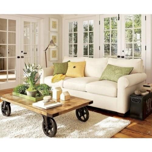 Modern A PLUSHomedit Wheel Medium Coffee table Wood Design coffe table