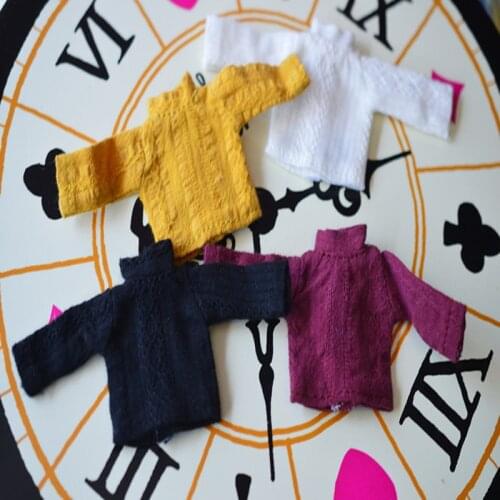 [1/12 Doll Tight-Fitting Shirt ] OB11 Top Obitsu11 Clothes (Suitable For BJD12, Cu-Poche,Mini Salon,P9)