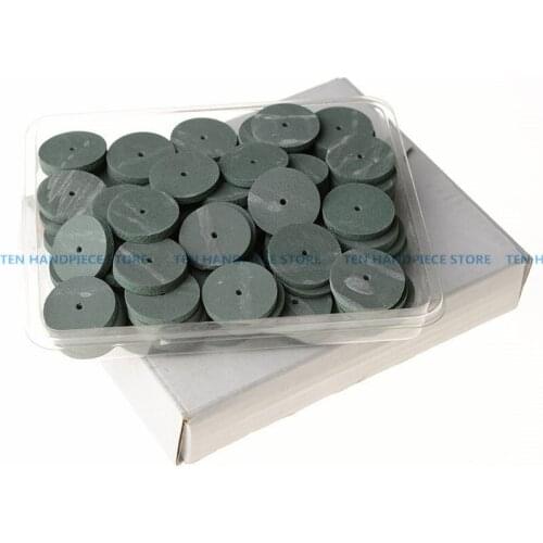 2018 good quality 100pcs/Bag Dental Lab Rubber Polishing Wheels Burs Oral Hygiene Dental Silicone Polishers