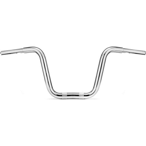 Motorcycle Accessories Chrome 10" Mini Ape Hanger Handlebar 1.25 Clamp Steel Pipe For Harley Dyna Softail Touring Model