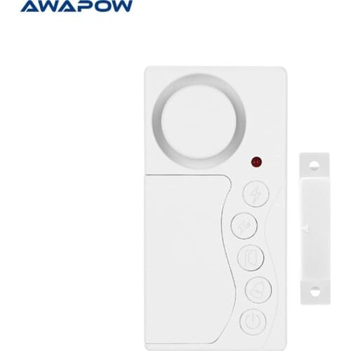 Wireless Door And Window Alarm Sensor Smart Home Delay Door Magnetic Alarm Home Security Anti-theft System Set