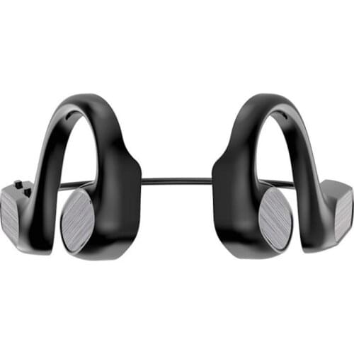 G200 Bone Conduction Bluetooth 5.0 Headphones Wireless Waterproof 360 Folding Open Ear Headset For Cycling Running