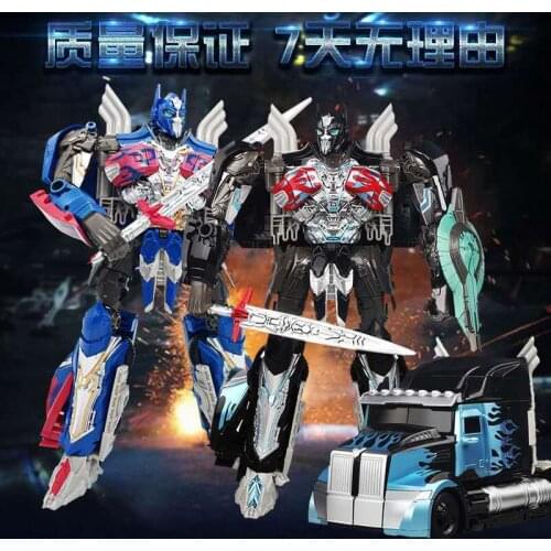 BMB Black Mamba Transformation Toys Figure H6001-1 Truck Optimus Pillar OP Prime Transformed Movie Robot Model Toys For Boy Gift