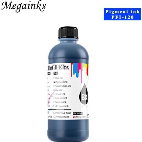500ML each bottle PFI120 PFI 120 pigment ink for Canon TM200 TM205 TM300 TM305 200 205 300 305 printer inks