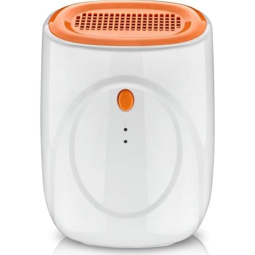 Electric Mini Air Dehumidifier Ultra-quiet 500ml Air Dryer intelligent Moisture Absorbing Machine wardrobe bookcase EU US