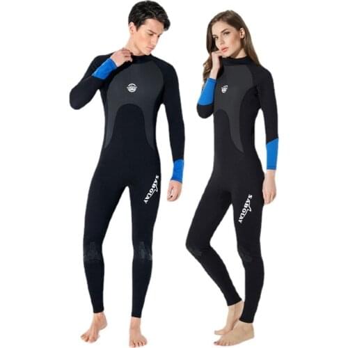 SABOLAY 2MM Neoprene Diving Suit Women Men Spearfishing Windsurf Surfing Triathlon Swim Wet Suit Spearfishing Diving Jumpsuit