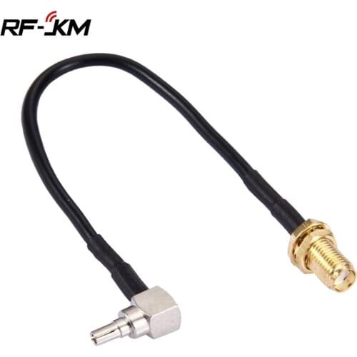 1pcs SMA Female To CRC9 TS9 Pigtail Cable For Huawei 3G Modem RF Coaxial RG174 15CM