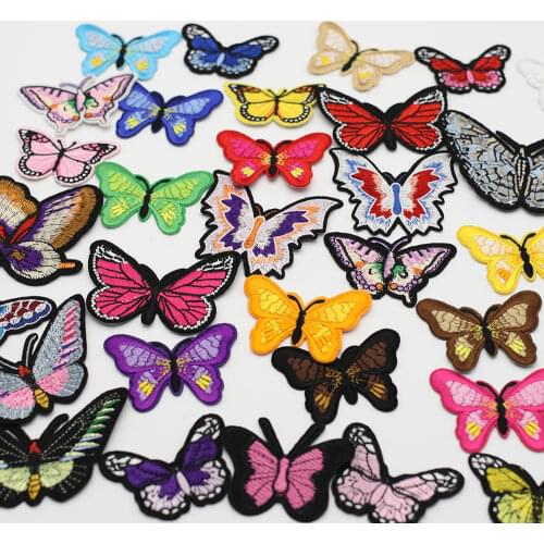 Beautiful Insect Clothing Patch Iron Applique Embroidery Cloth Paste DIY Sewing Accessories Hat Bag Badge Patch
