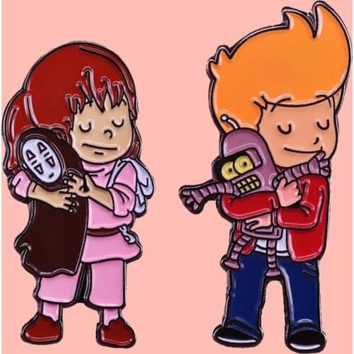 Steven Universe Sereis Brooch Set Cut Boy , Girl and Skull Badge Accessory