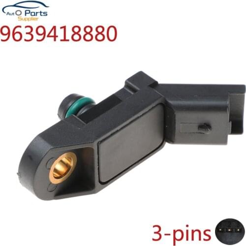 New MAP Sensor 9639418880 For CITROEN Xsara Picasso 1.6 2.0 For PEUGEOT 206 4 0261230057 0261230034 19201K 1920AN 9631813680