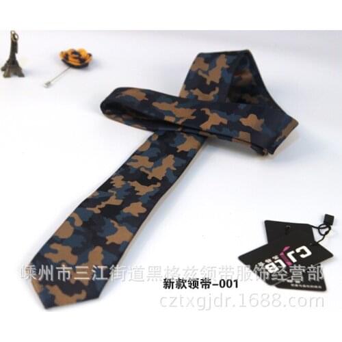 New style wholesale narrow neckties Korean mens neckties custom-made neckties manufacturers British style