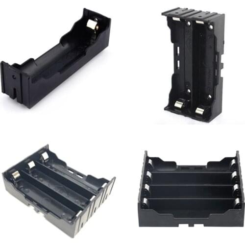 MasterFire Plastic 1x 2x 3x 4x 18650 3.7V DIY Battery Holder Storage Box Case For 1 2 3 4 Slots Rechargeable Batteries Cover