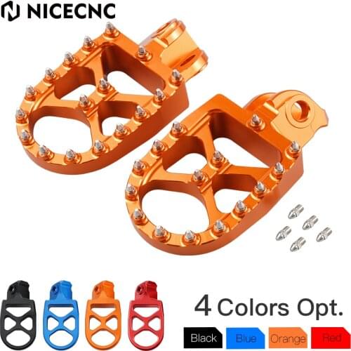 Foot Pegs FootRest Pedals For KTM SX SXF EXC EXCF XC XCF 65 85 125 200 250 300 350 450 530 690 950 990 1050 1090 1190 1290 ADV