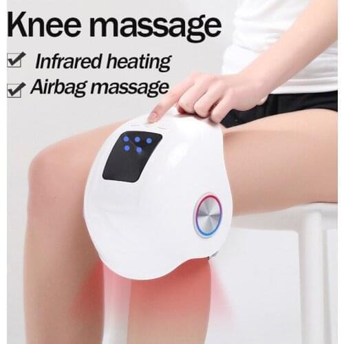 Rheumatic Arthritis Knee Pain Relief Rehabilitation Physical Therapy Electric Hot Compress Vibration Knee Care Massager