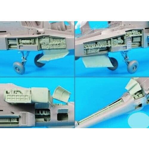 AH64D Apache resin super modified big bag 1:48 with Italy