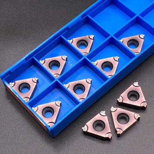 10pcs RCKLCY 16ER M 1.5 ISO FT1125 Carbide Insert Thread Blade cnc Lathe threading Cutter Tool for stainless steels