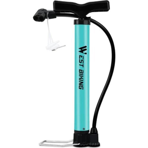 Bike Floor Pump High Pressure Cycling Pump Air Inflator Schrader Presta Pressure Gauge Bike Tire Inflator Accessories Valve Road