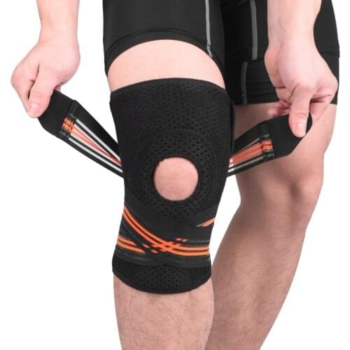 1PC Knee Pad Support Compression Knee Sleeve Leg Protection Basketball Running Jogging Knee Brace Arthritis Pain Relief