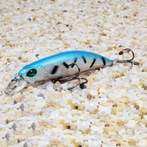 1PCS Minnow Fishing Lure 65mm 4.2g Sinking Hard Bait Wobbler Jig Bait Crankbait Carp Striped bass Pesca Fishing tackle SwimBait