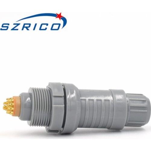 2P CAB CKB 2 3 4 5 6 7 8 10 12 16 Pin Straight Plug Medical Circular Plastic Connector