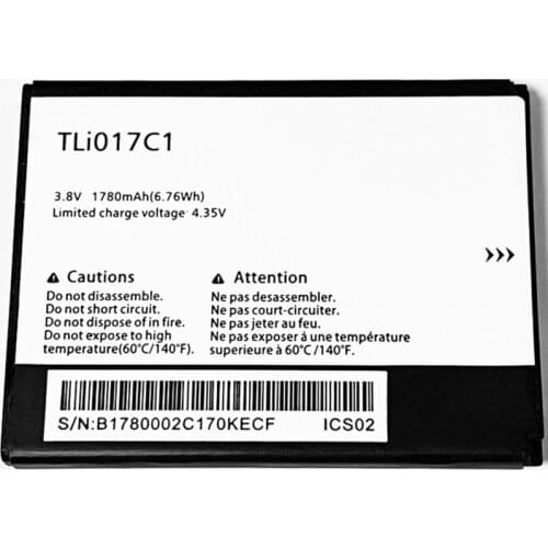 3.7V 1500mAh TLi015A1 For Alcatel One Touch OT-991D OT-991 OT-992D 975 975N CAB32A0000C1 Battery