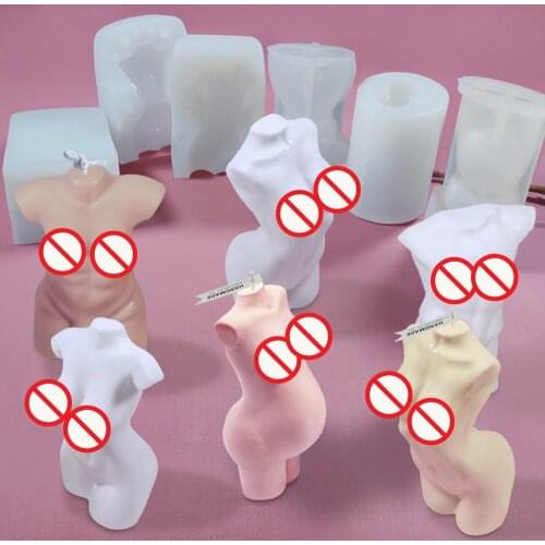 Making Perfume Diy Wax Female Mould Soap Fragrance Body Human Candle