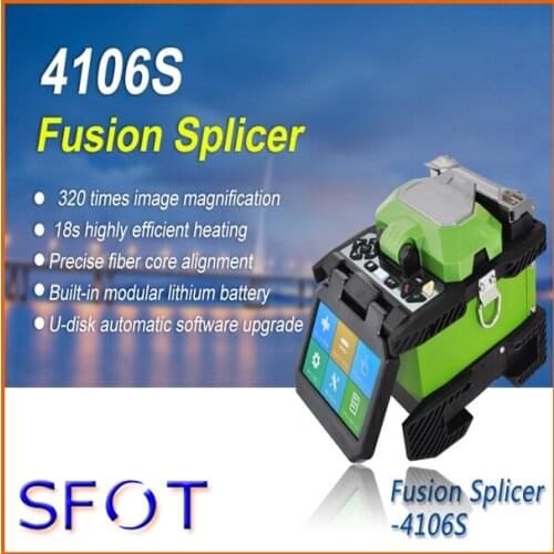 4106S Handheld FTTH High Precision Fusion Splicer
