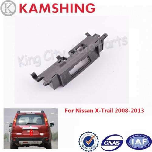 CAPQX For Nissan X-Trail X Trail XTrail 2008-2013 Rear Trunk Tailgate Boot Trunk Switch Base bracket key Plate Garnish Frame
