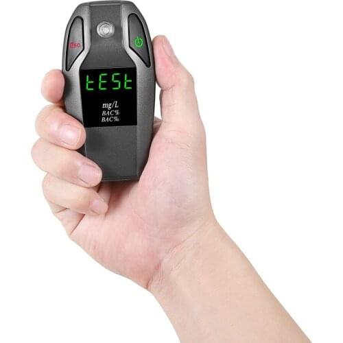 Digital Breath Alcohol Tester Fuel Cell Sensor Digital Professional Grade Blood Alcohol Content Detector