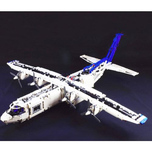 Military Children Transport Aircraft Moc-36862 Building Blocks Moc Building Blocks Parts Kit