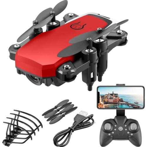 Lf606 WIFI FPV Remote Control Helicopter Aerial Photography Folding Mini UAV Drone With 480p/720p/1080p/4K Camera Plane Toy