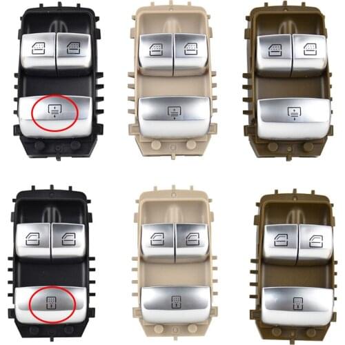 Electric Power Master Window Switch Glass Frame Riser A2229050109 A2229050009 For Mercedes Benz E350 S560 S600 S63 AMG