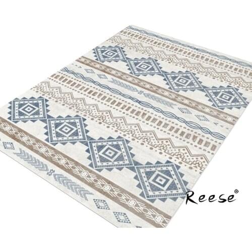 Printed Lint Free Carpet Bedroom Retro Stripes Pattern Decoration Salon Home Rugs In Living Room Customizable Washable Anti Slip