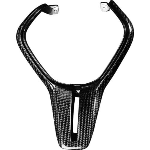 Real Carbon Fiber Steering Wheel Logo Fullfill Sticker Trim fit for Infiniti Q50 2017-2020 Q60 2018-2020