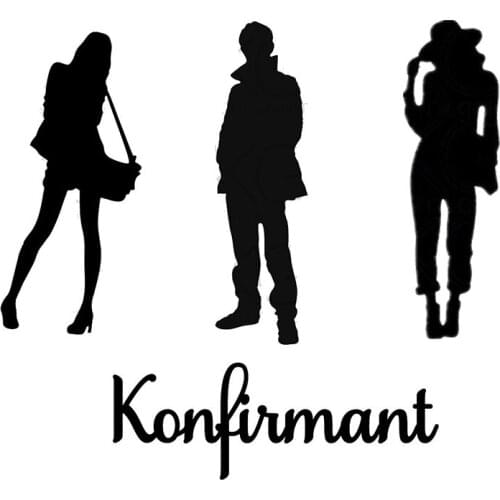 Man and Women Metal Cutting Dies&Cordinating Stamps For Scrapbooking Craft Die Cut Card Making Embossing Stencil Photo Album