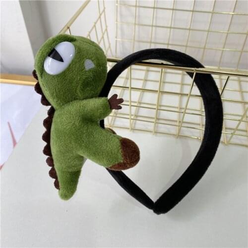 Cute Sweet Little Dinosaur , Panda Plush Toy , Small Hair Decoration Doll , Kids Party Gift