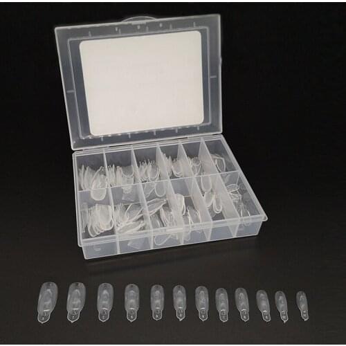 Nail Builder Forms Multiple Sizes False Nails Quick Mold Dual Form Finger Tips Extension UV Gel System Home Manicure DIY 2020