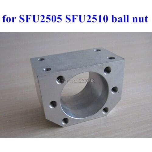 FREE SHIPPING SFU2505 BALL NUT HOUSING MOUNTING BRACKET FOR 2505 BALL SCREW NUT CNC PARTS
