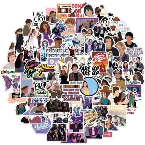 10/30/50Pcs/Pack Star Graffiti Sticker Julie And The Phantoms Sticker For Children Decals For Suitcase Guitar Fridge Gifts Toys