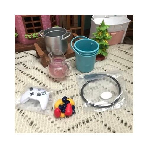 New Original American OF girl doll mini small bucket recreational machines accessories gift for girl children collection