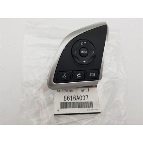 SWITCH,STEERING WHEEL REMOTE CONTROL AUDIO,HANDS-FREE 8616A037 FOR OUTLANDER ASX MIRAGE XPANDER L200 PAJERO SPORT