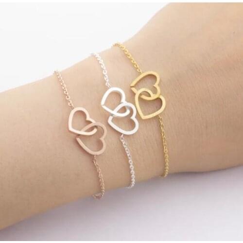 Silver Red Rope Bangle Bracelet Fashion Women Jewelry Gift Chain YWXXSZ