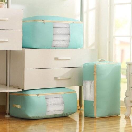 Foldable Soft Clear Window Clothes Storage Containers for Cloth Storage