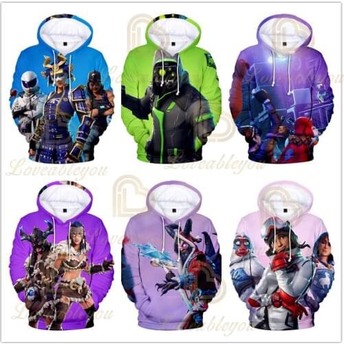 Gaming Heroes Hoodie Unisex 3D Print Hooded Harajuku Streetwear Hoodies Childrens Hoodie Cosplay Men Sweatshirt